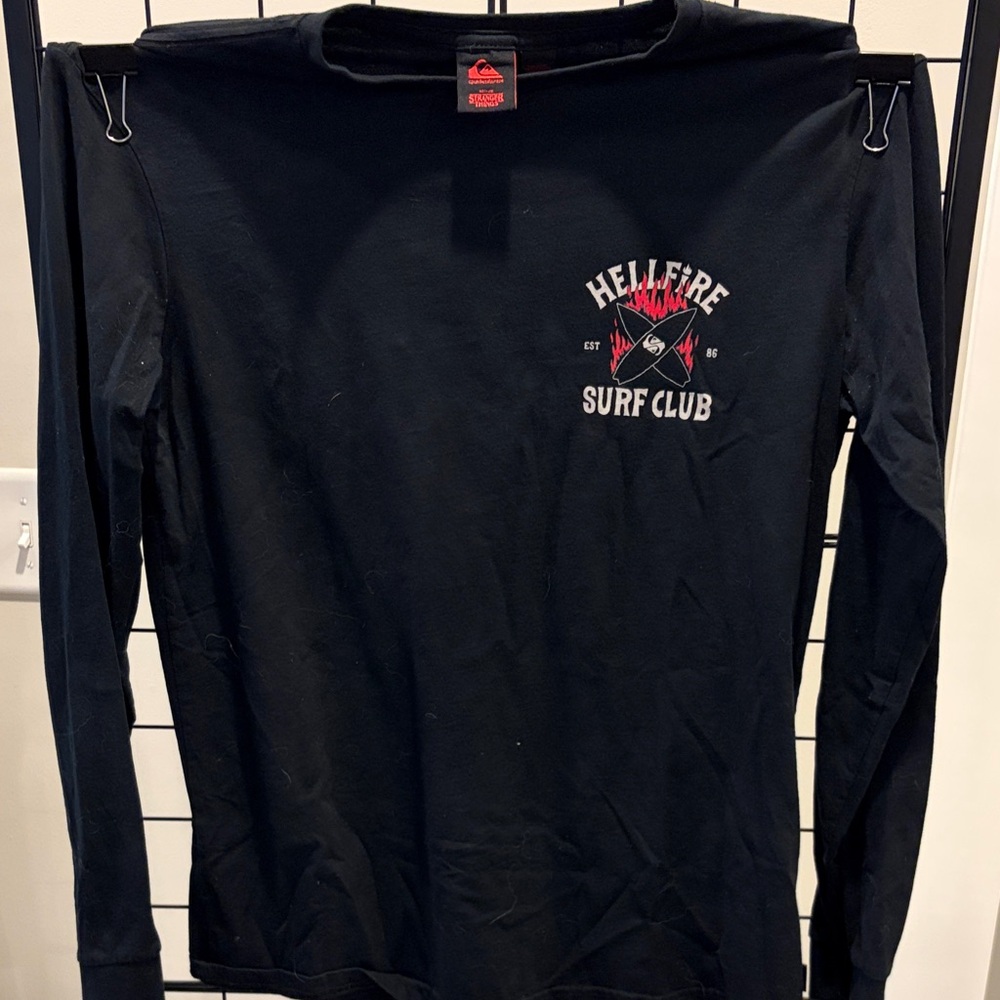 Quiksilver Black Long Sleeve Tee